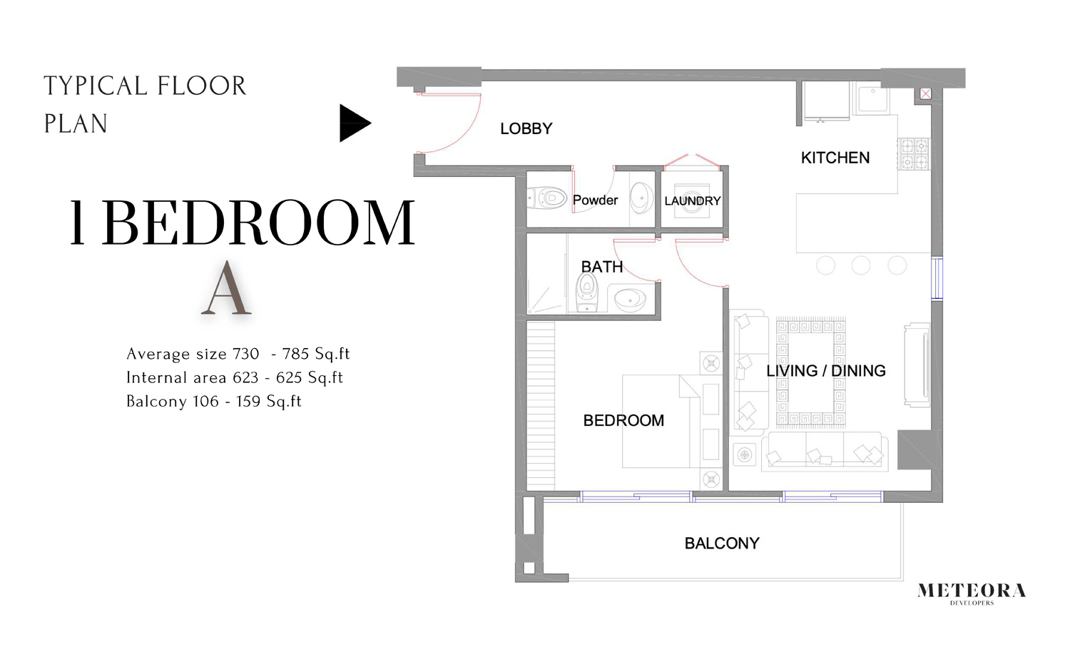 Park Boulevard at JVC floor plan 2