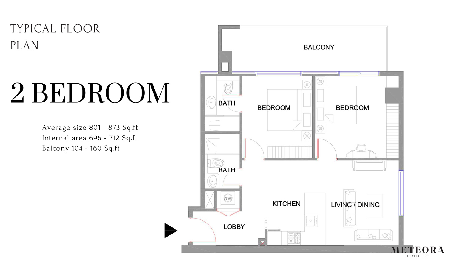 Park Boulevard at JVC floor plan 4