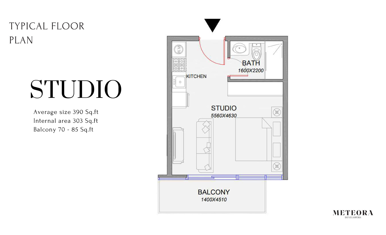 Park Boulevard at JVC floor plan 1