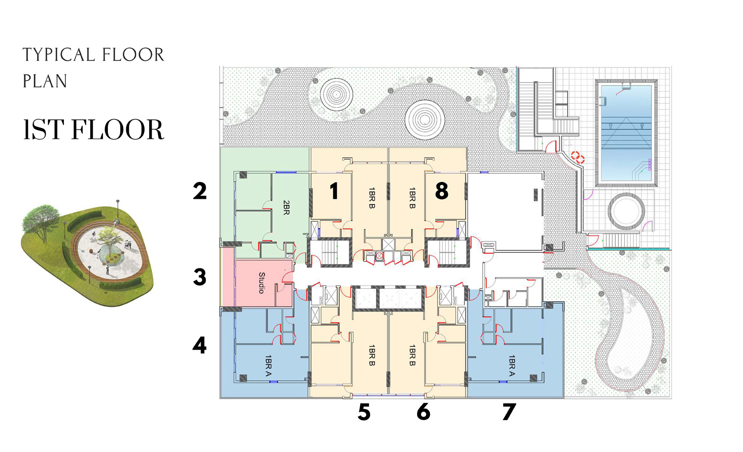 Park Boulevard at JVC floor plan 3