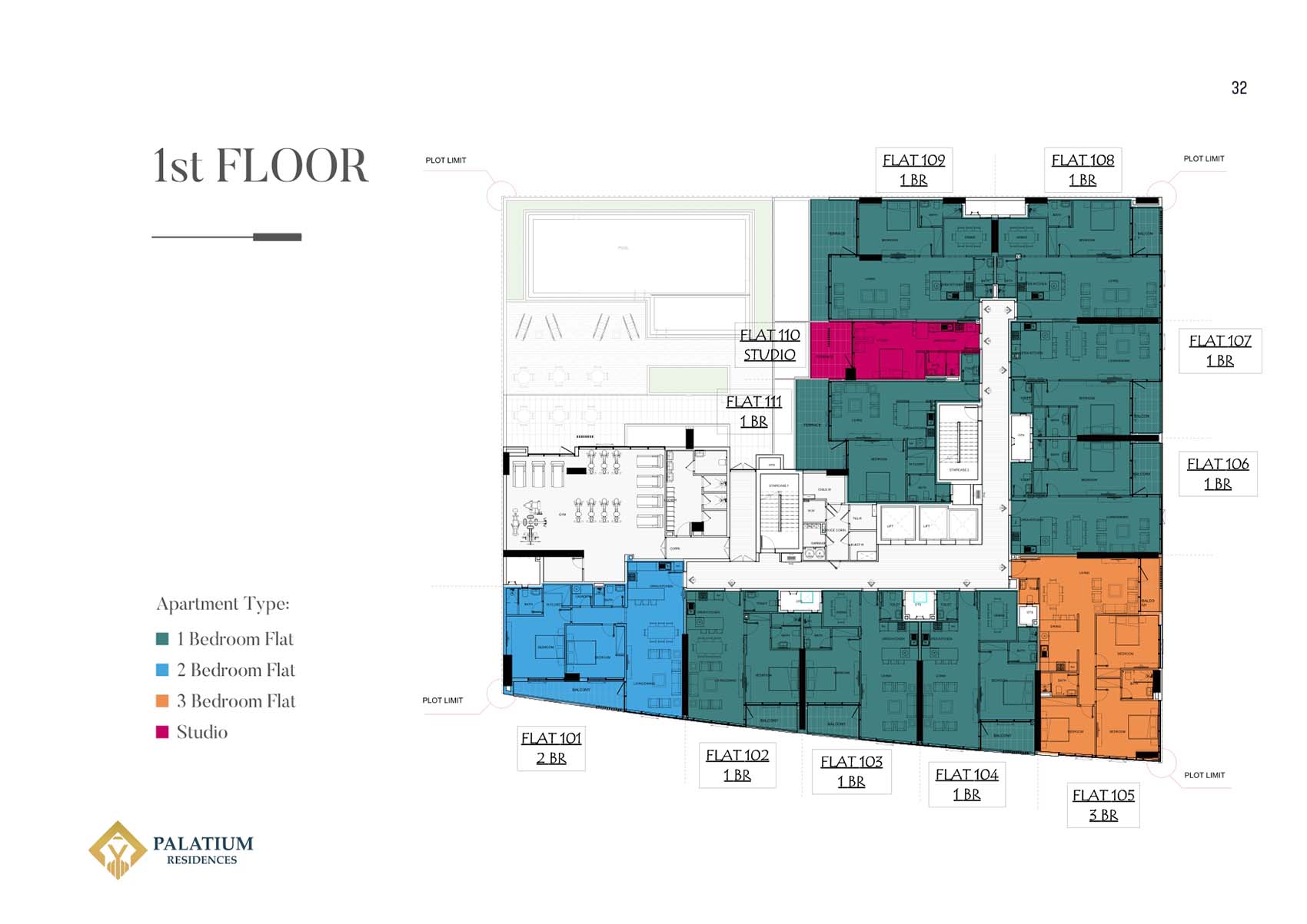 Palatium Residences floor plan 3