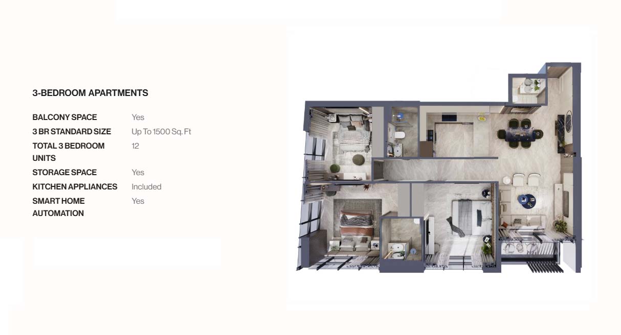 Palatium Residences floor plan 5