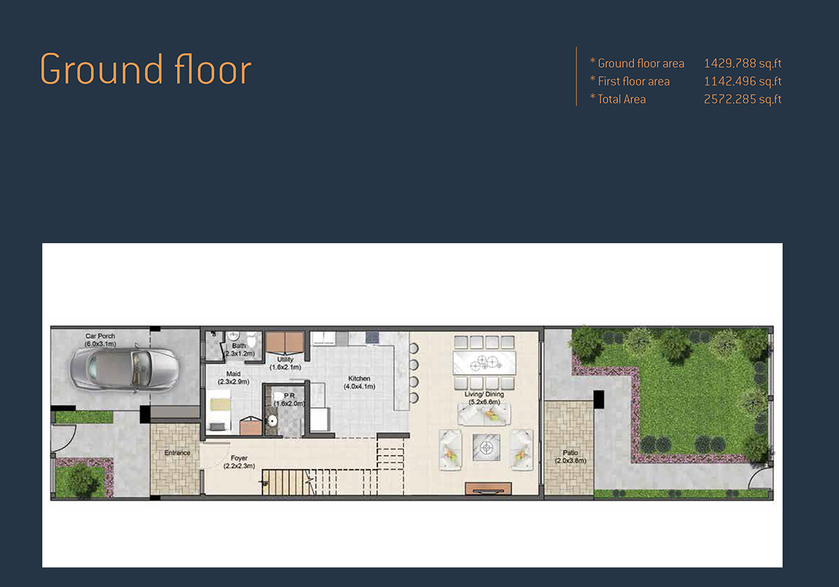 Bermuda Villas floor plan 1
