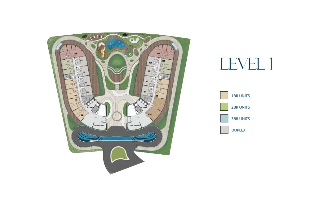 Aqua Arc at Al Marjan floor plan 2