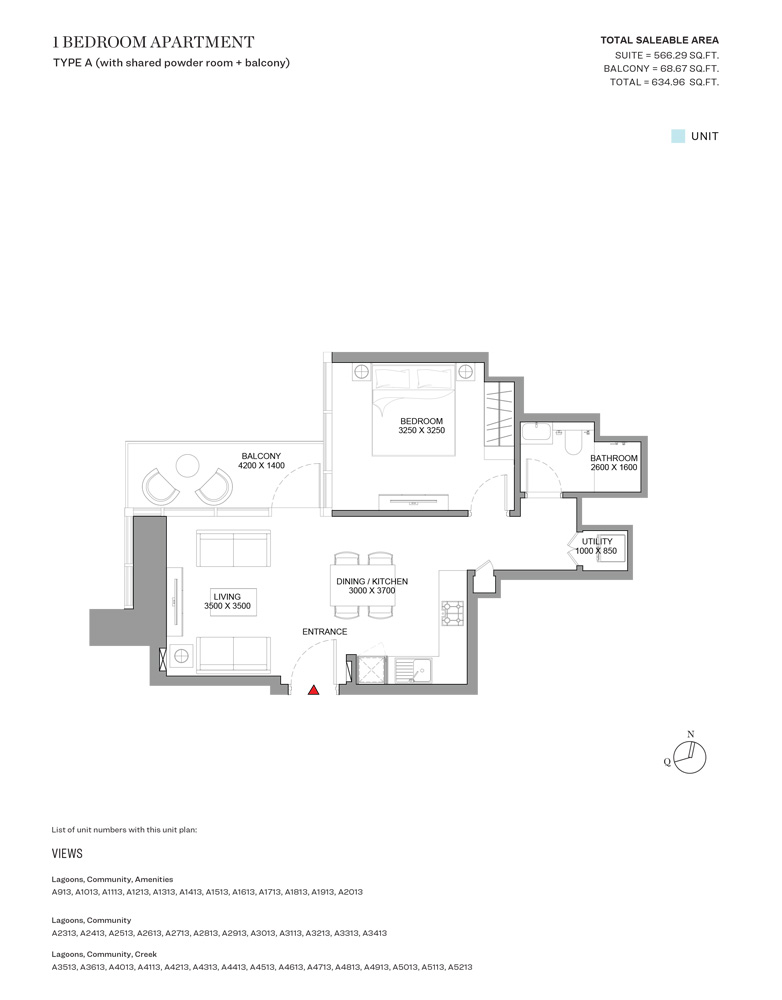 Sobha Skyscape Altius floor plan 1