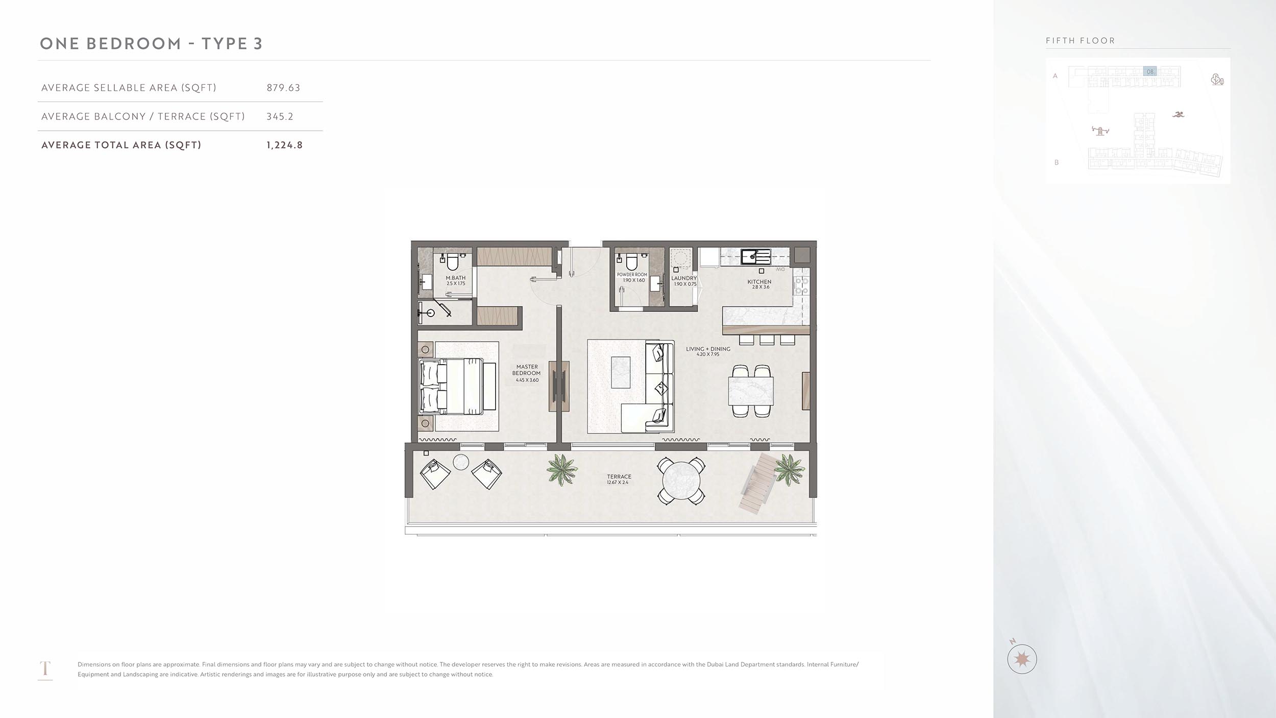 Terrazzo Residences at JVC floor plan 1