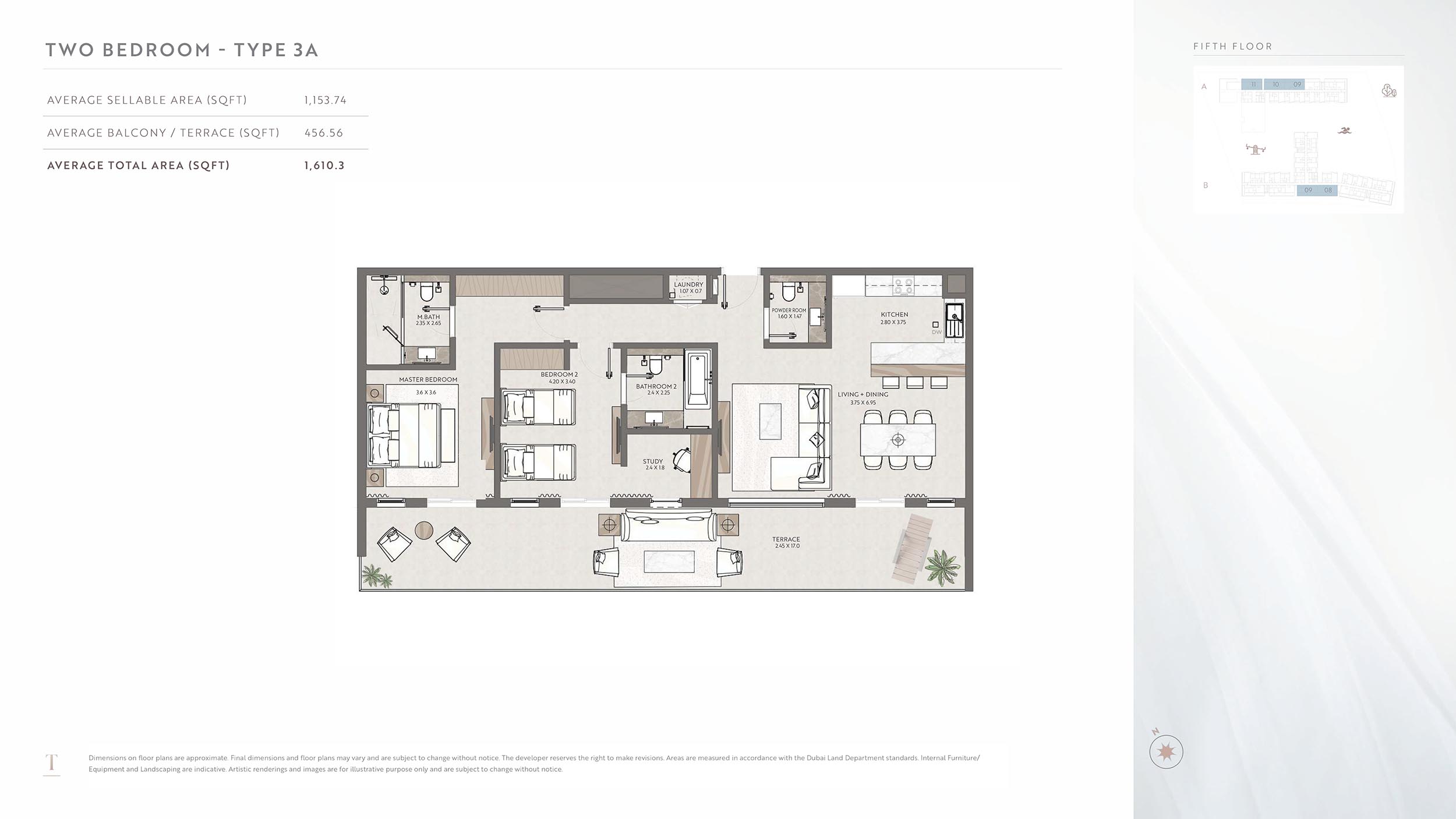 Terrazzo Residences at JVC floor plan 2