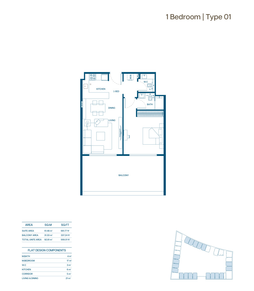 Binghatti Aurora floor plan 2