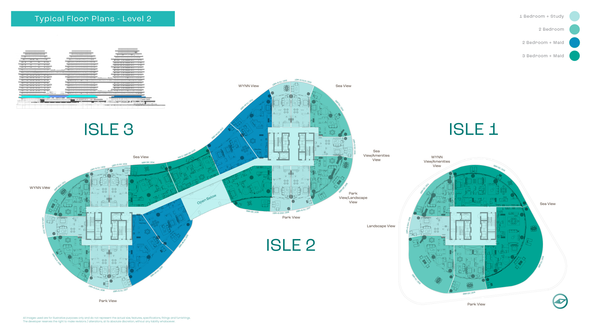 La Mer by ELIE SAAB floor plan 2