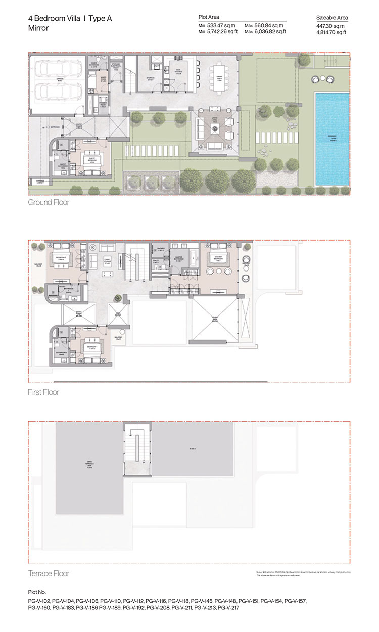 Sobha Siniya Island floor plan 1