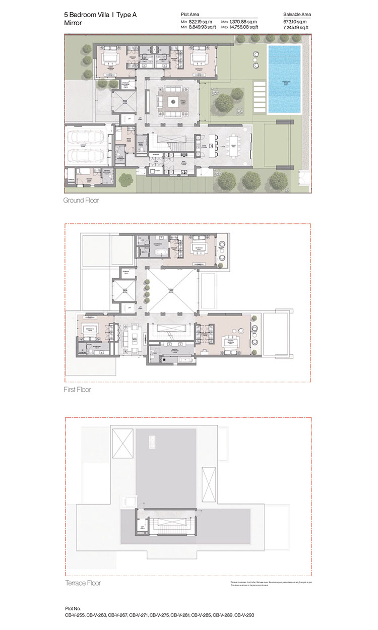 Sobha Siniya Island floor plan 2