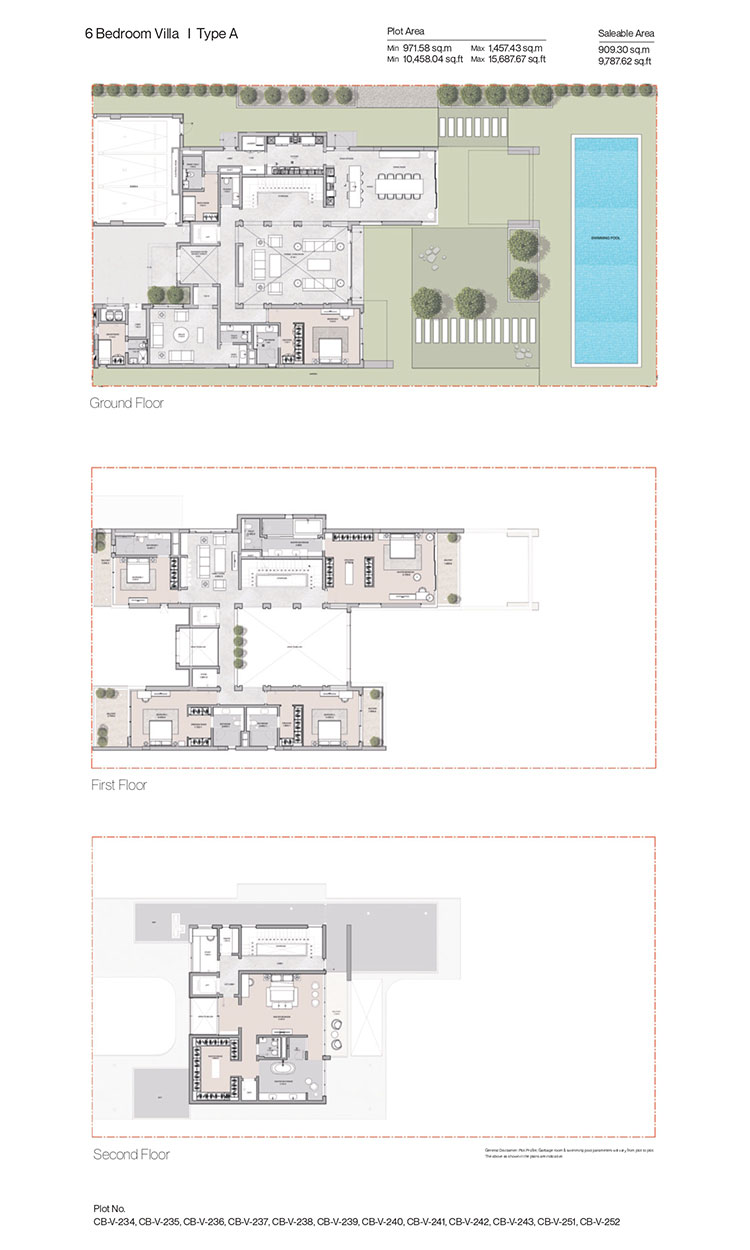 Sobha Siniya Island floor plan 3