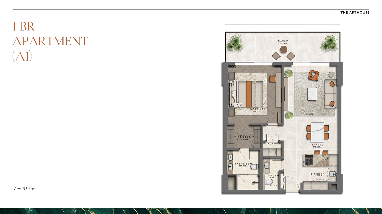 The Arthouse by Aldar floor plan 1