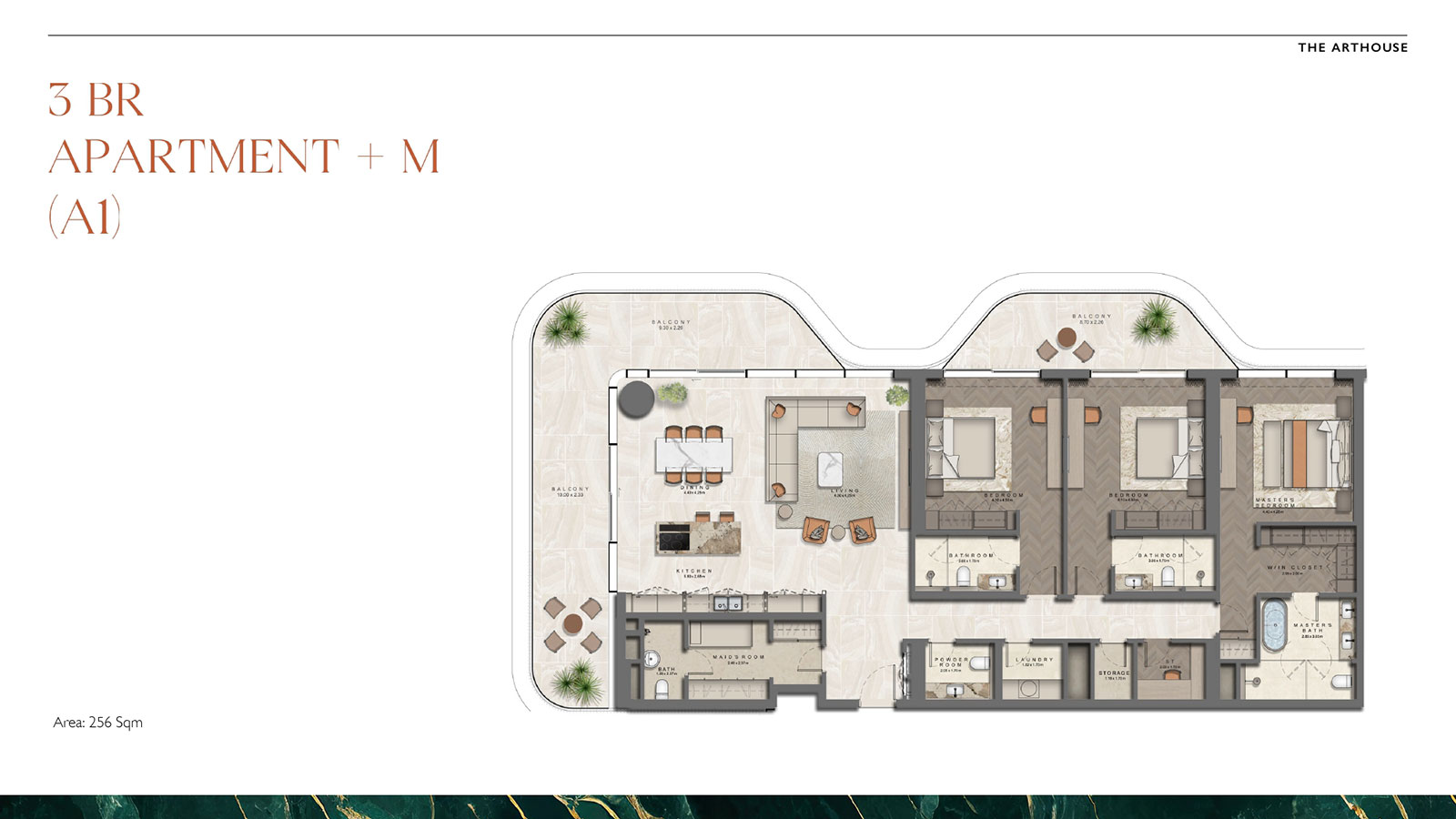 The Arthouse by Aldar floor plan 4