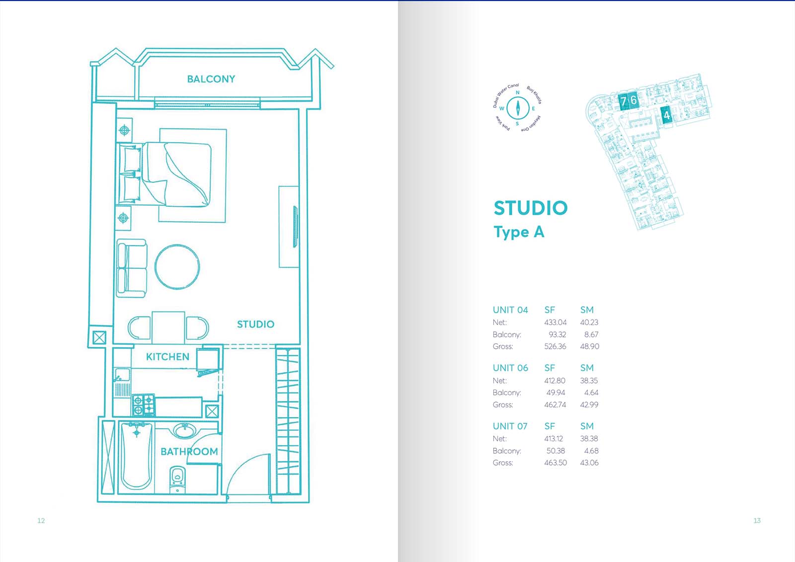 AG Tower floor plan 1