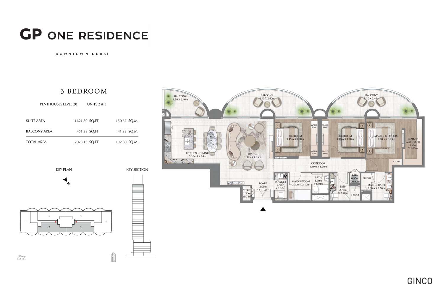 One Residence at Downtown Dubai floor plan 4