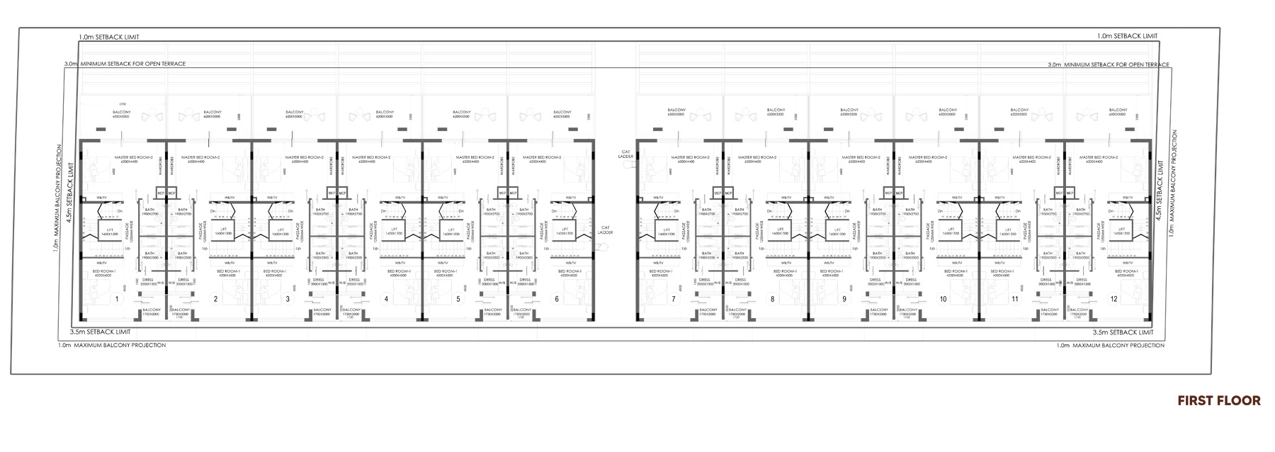 Marwa Homes 4 at JVC floor plan 1