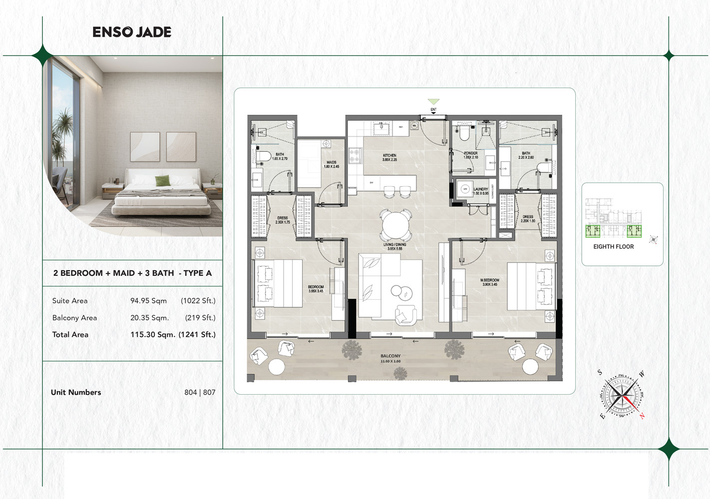 Enso Jade floor plan 3