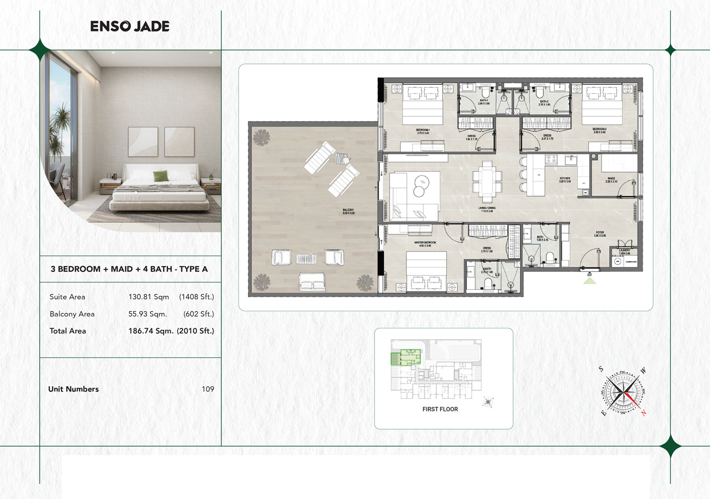 Enso Jade floor plan 4