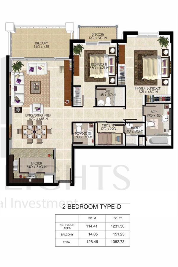 Centurion Residences floor plan 2