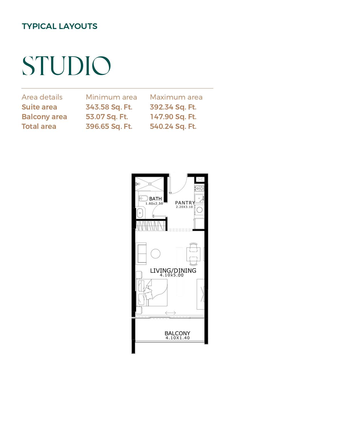 Belle Reve at JVC Dubai floor plan 1