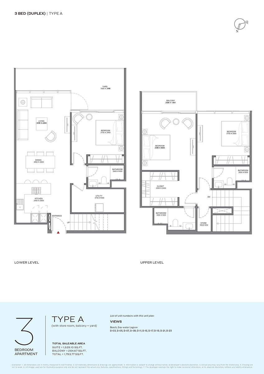 Sobha Selene Beach Residences floor plan 5