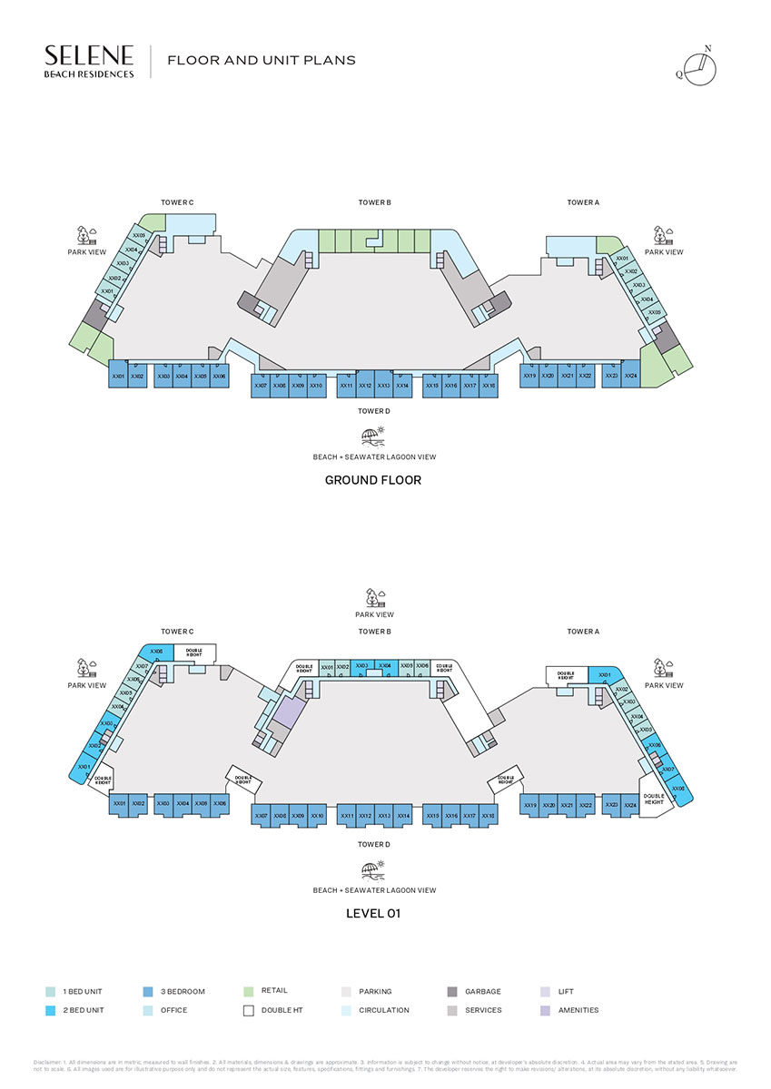 Sobha Selene Beach Residences floor plan 2
