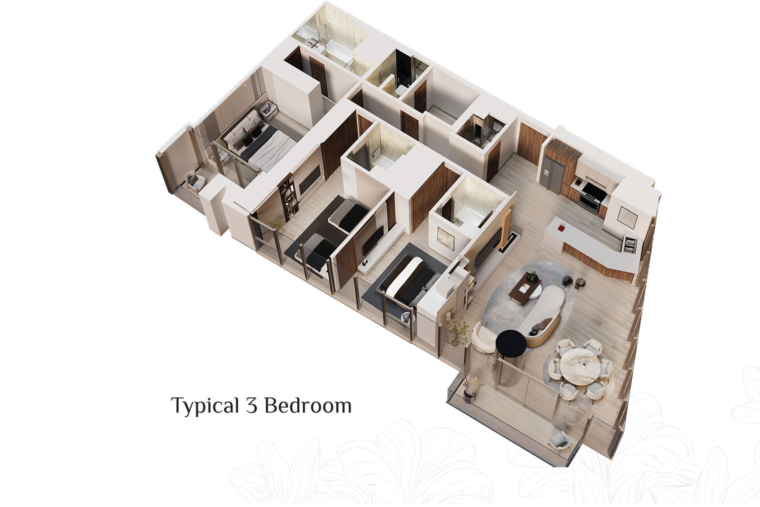 Me Do Re Tower 2 at JLT floor plan 4