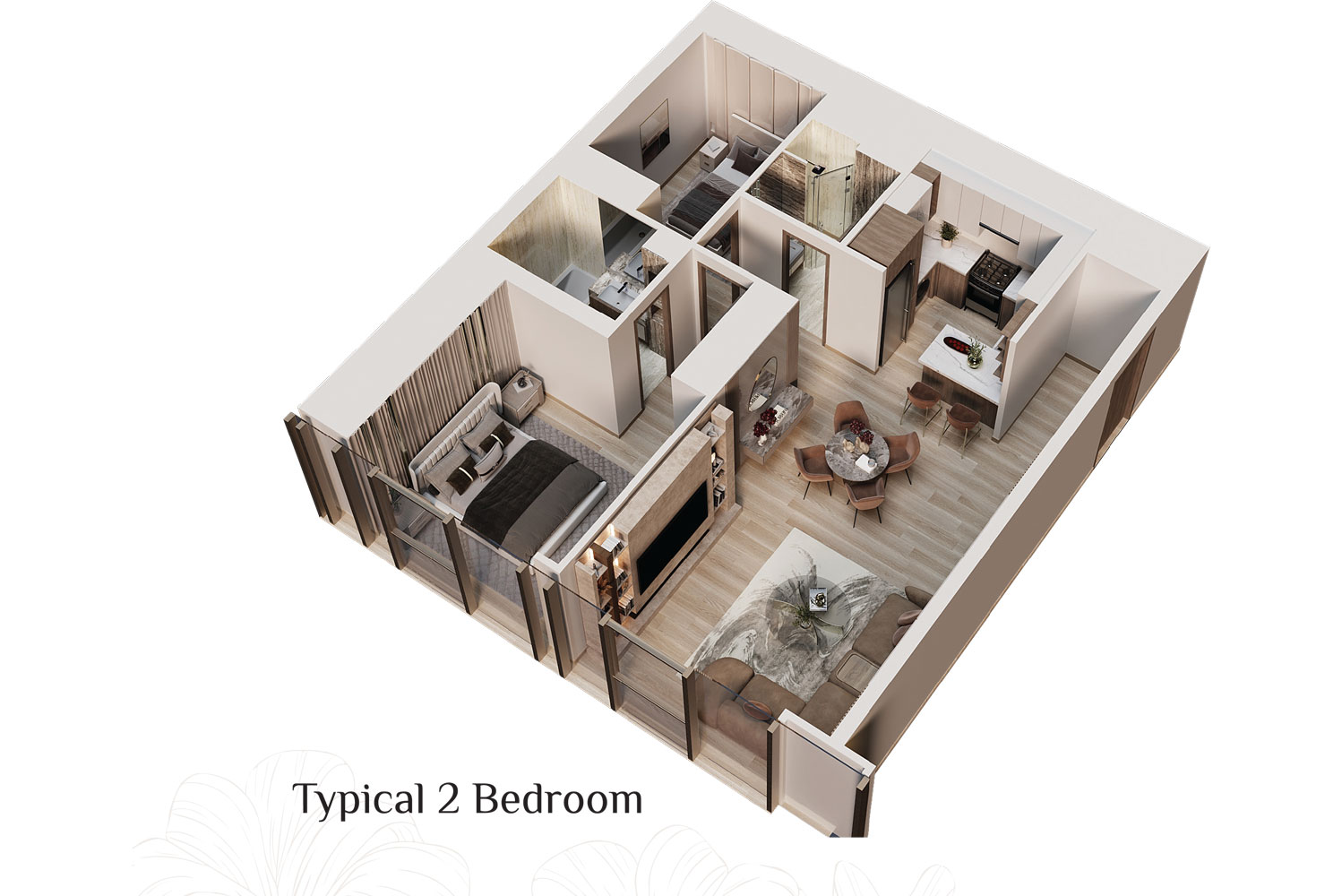 Me Do Re Tower 2 at JLT floor plan 3