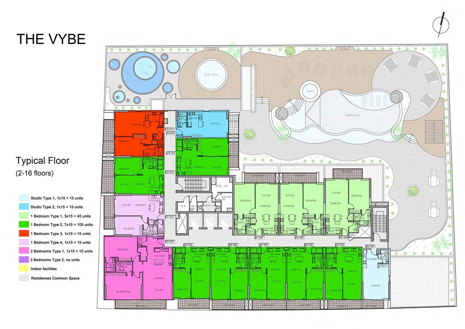 The Vyne Residences at JVT floor plan 1