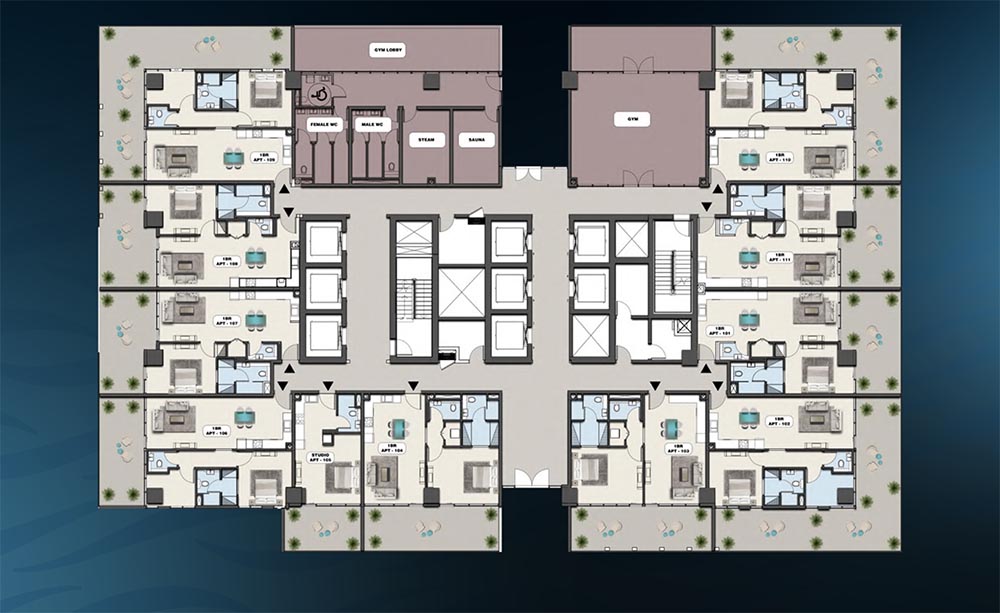 Skyhills Residences 2 floor plan 3