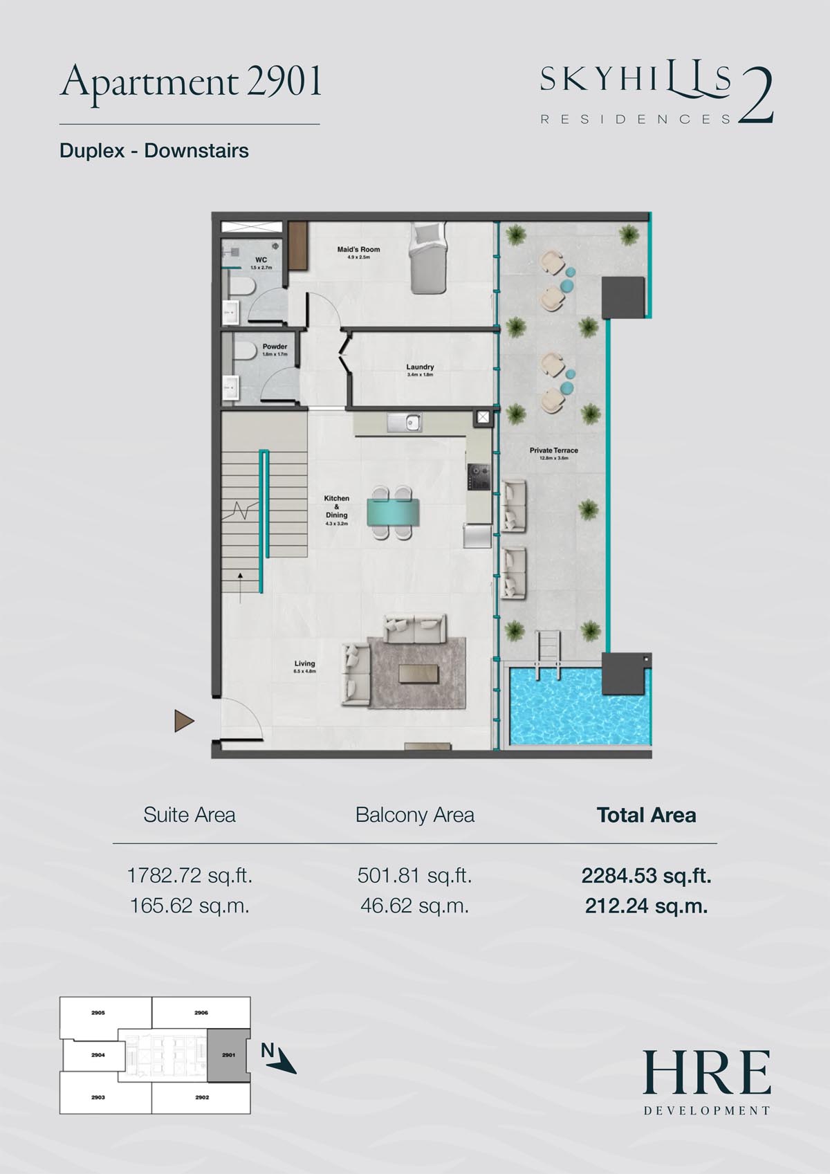 Skyhills Residences 2 floor plan 5