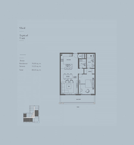 AB Cavalier at JVC floor plan 2