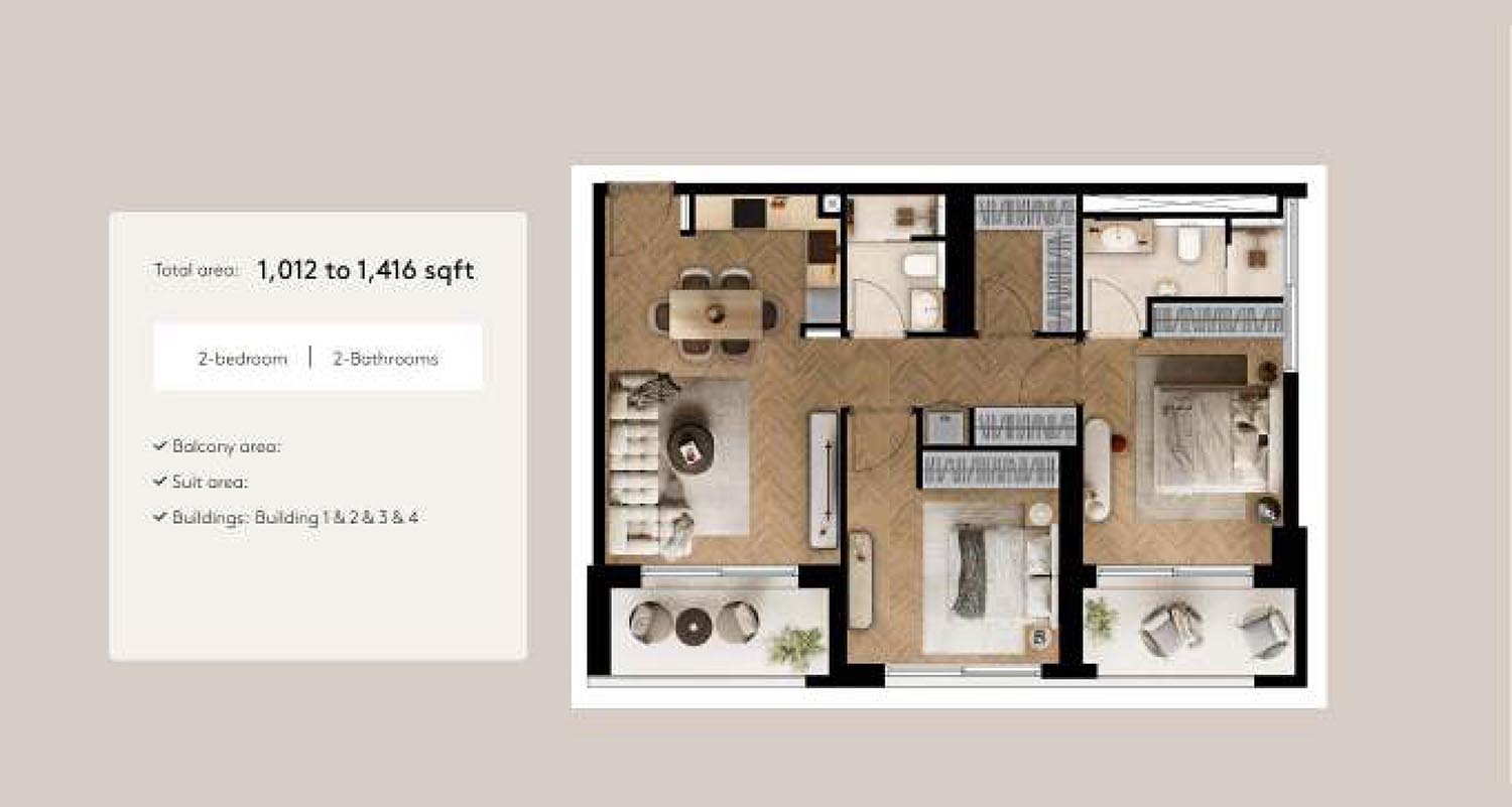 Arisha Terraces Dubai floor plan 3