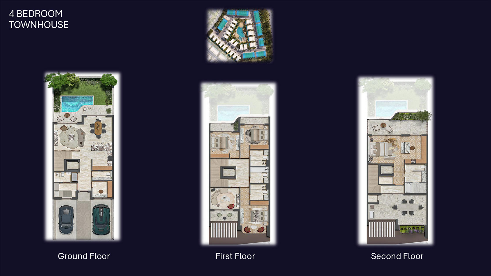 Knightsbridge at Meydan Dubai floor plan 1