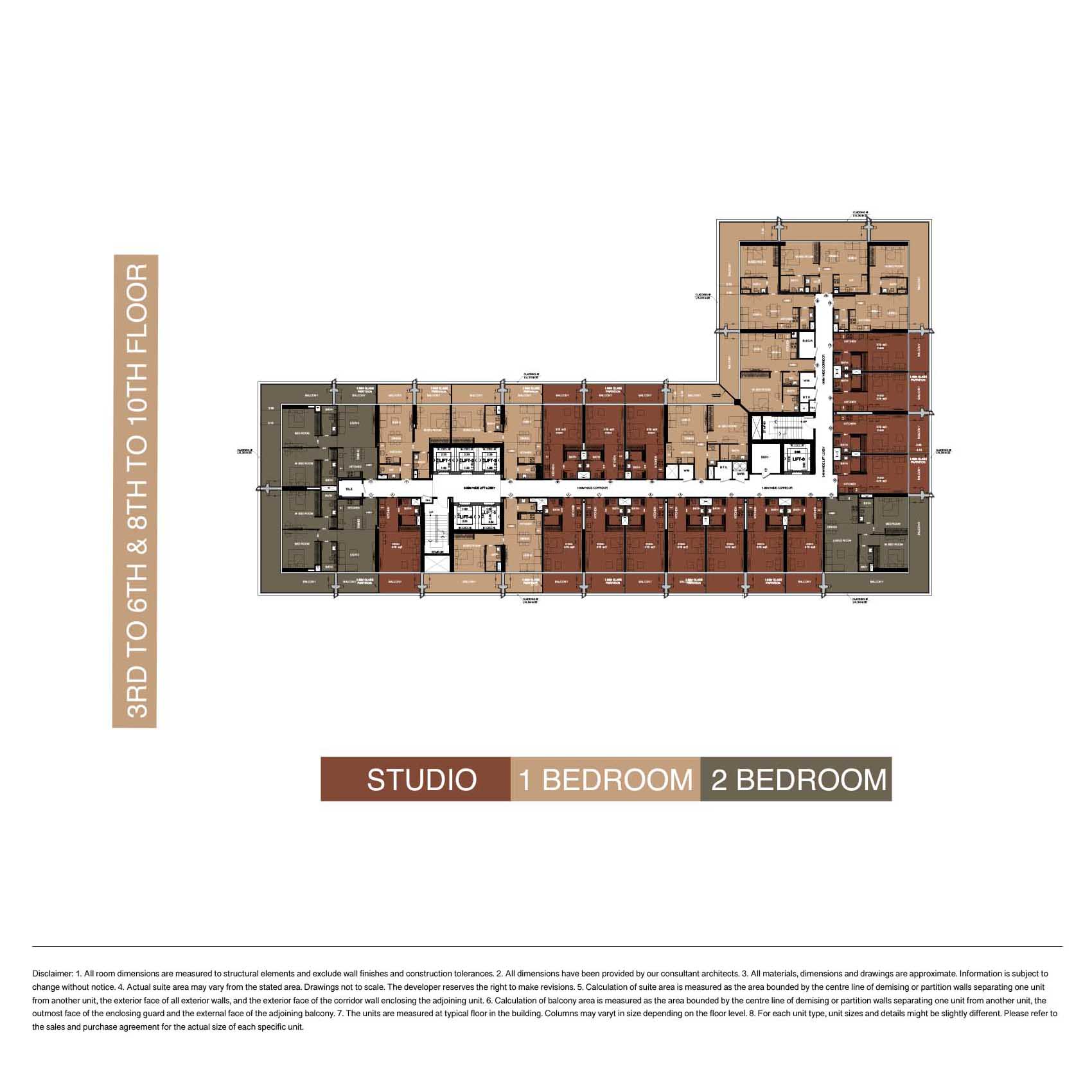 Binghatti Starlight floor plan 3