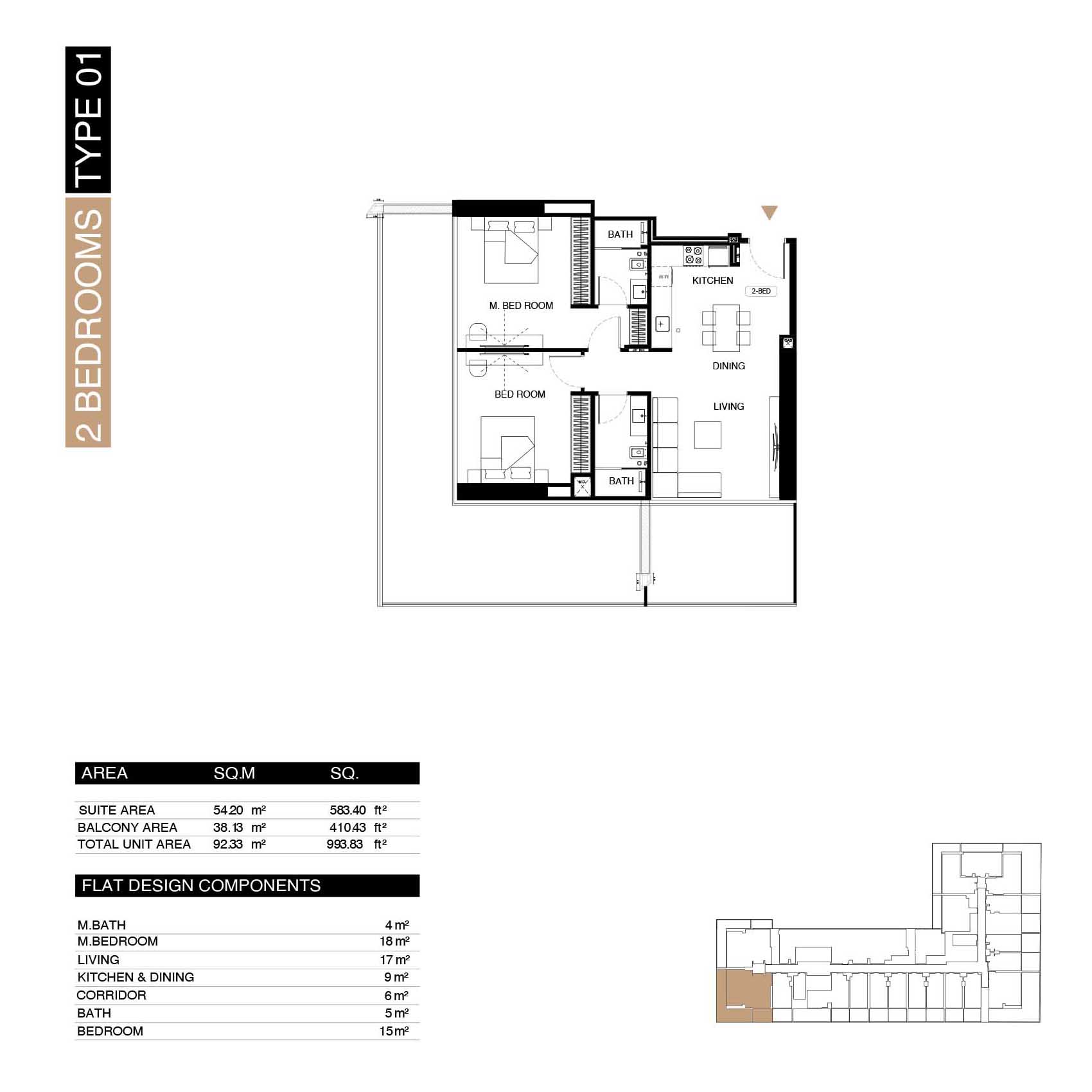Binghatti Starlight floor plan 4