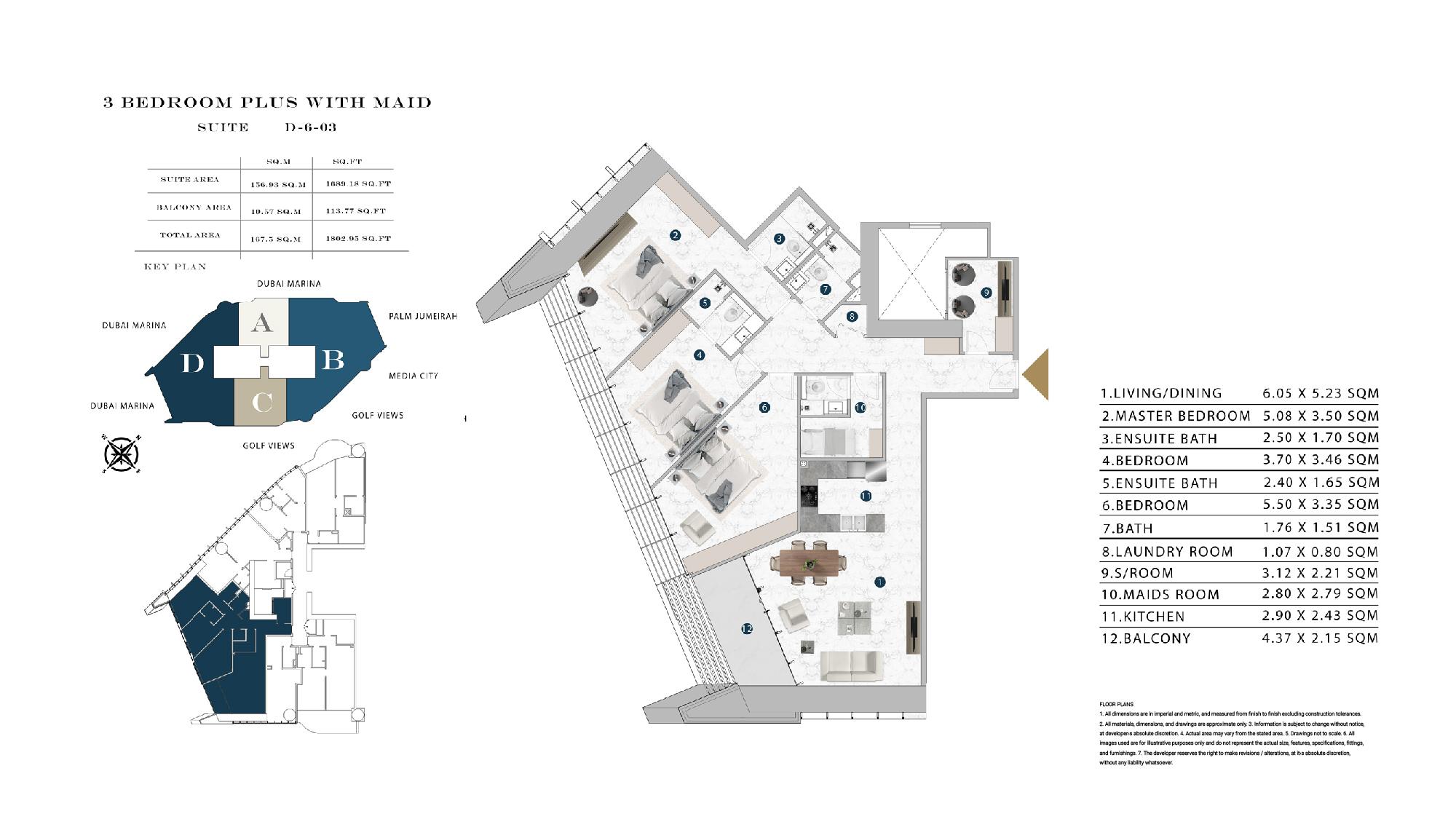 Franck Muller Vanguard Dubai floor plan 6