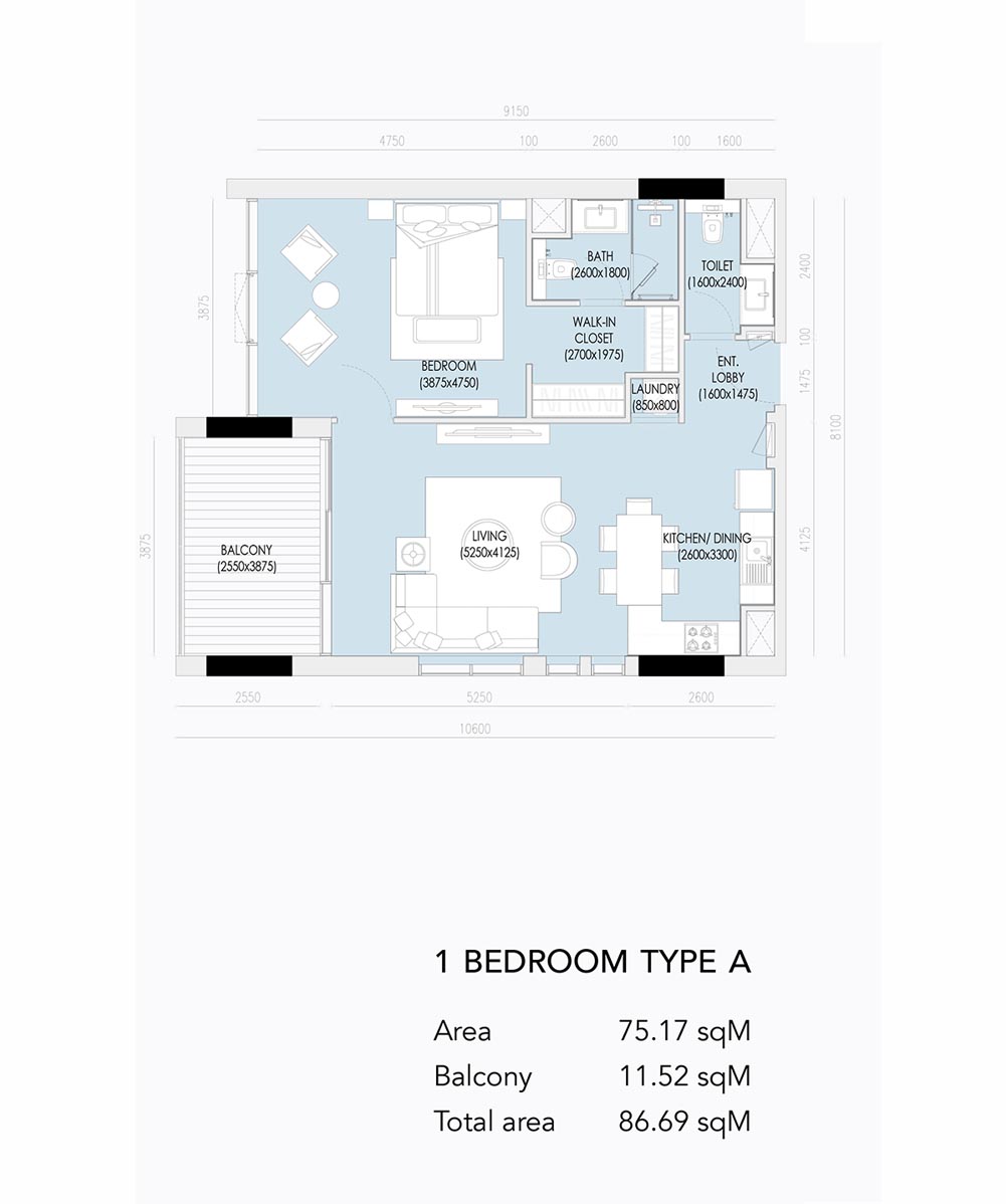 Imperial Residence Dubai floor plan 2