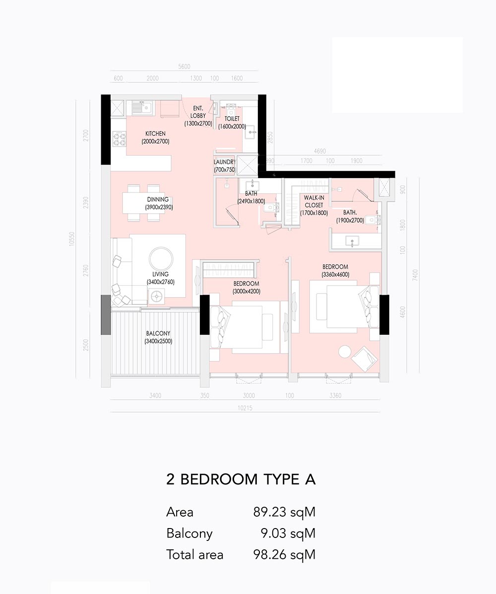 Imperial Residence Dubai floor plan 4