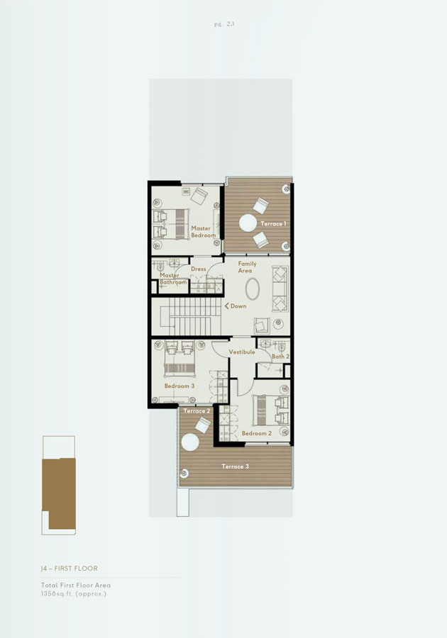 The Jade at the Fields floor plan 2