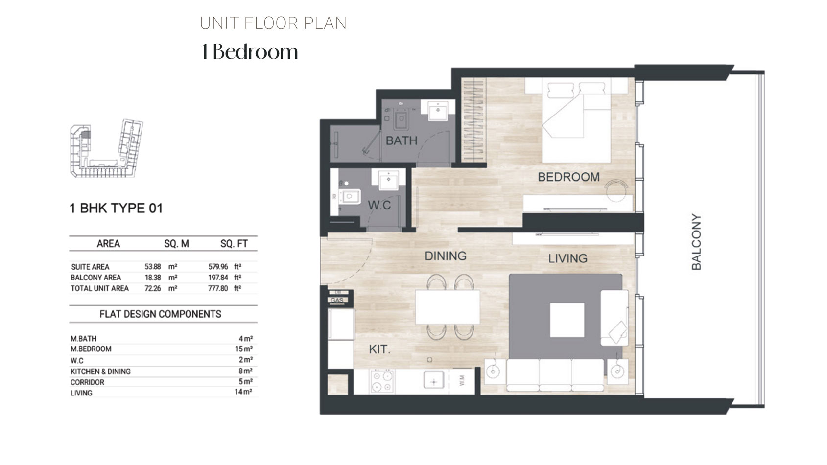Binghatti Ghost floor plan 2