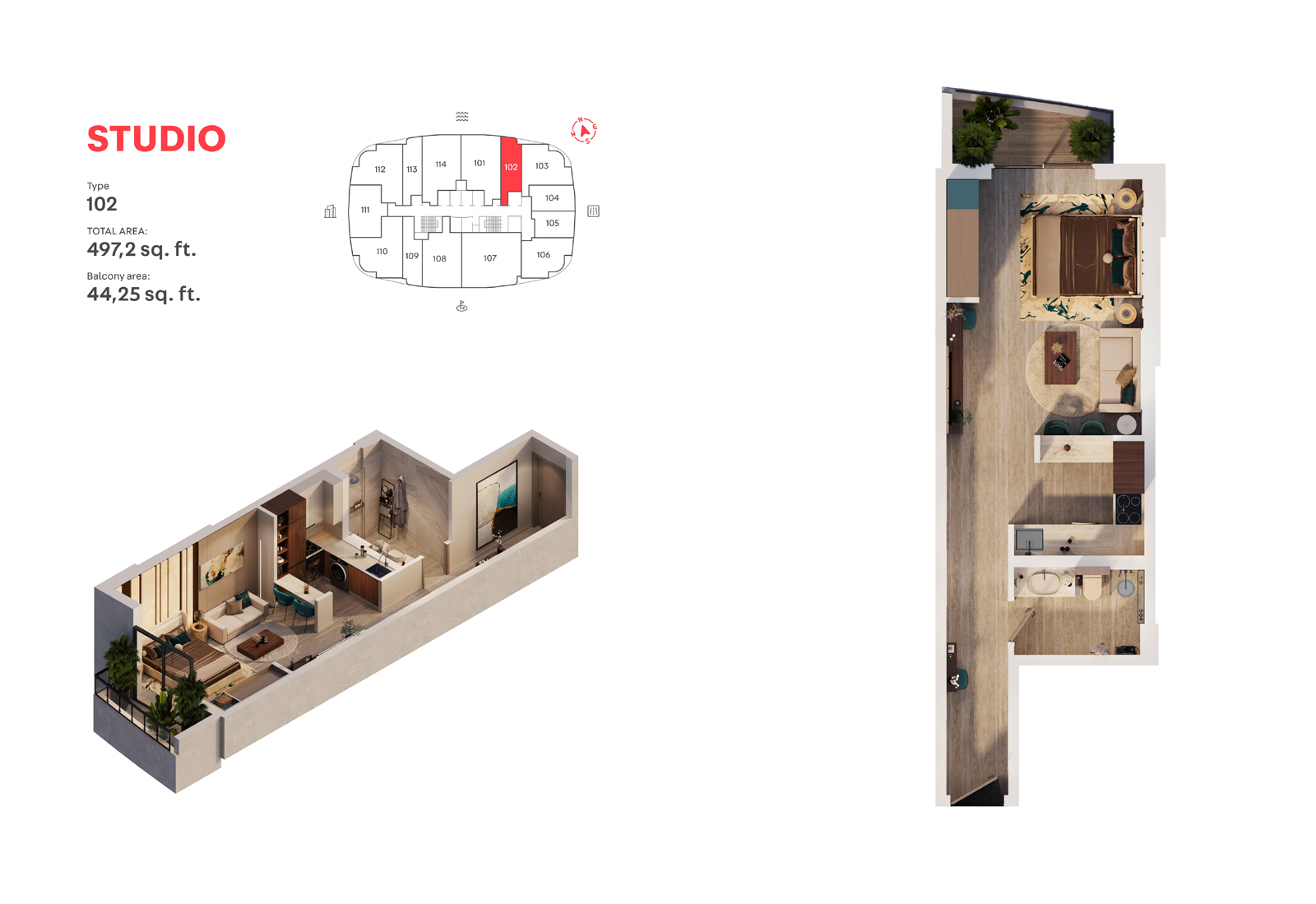MAG 777 Dubai floor plan 1