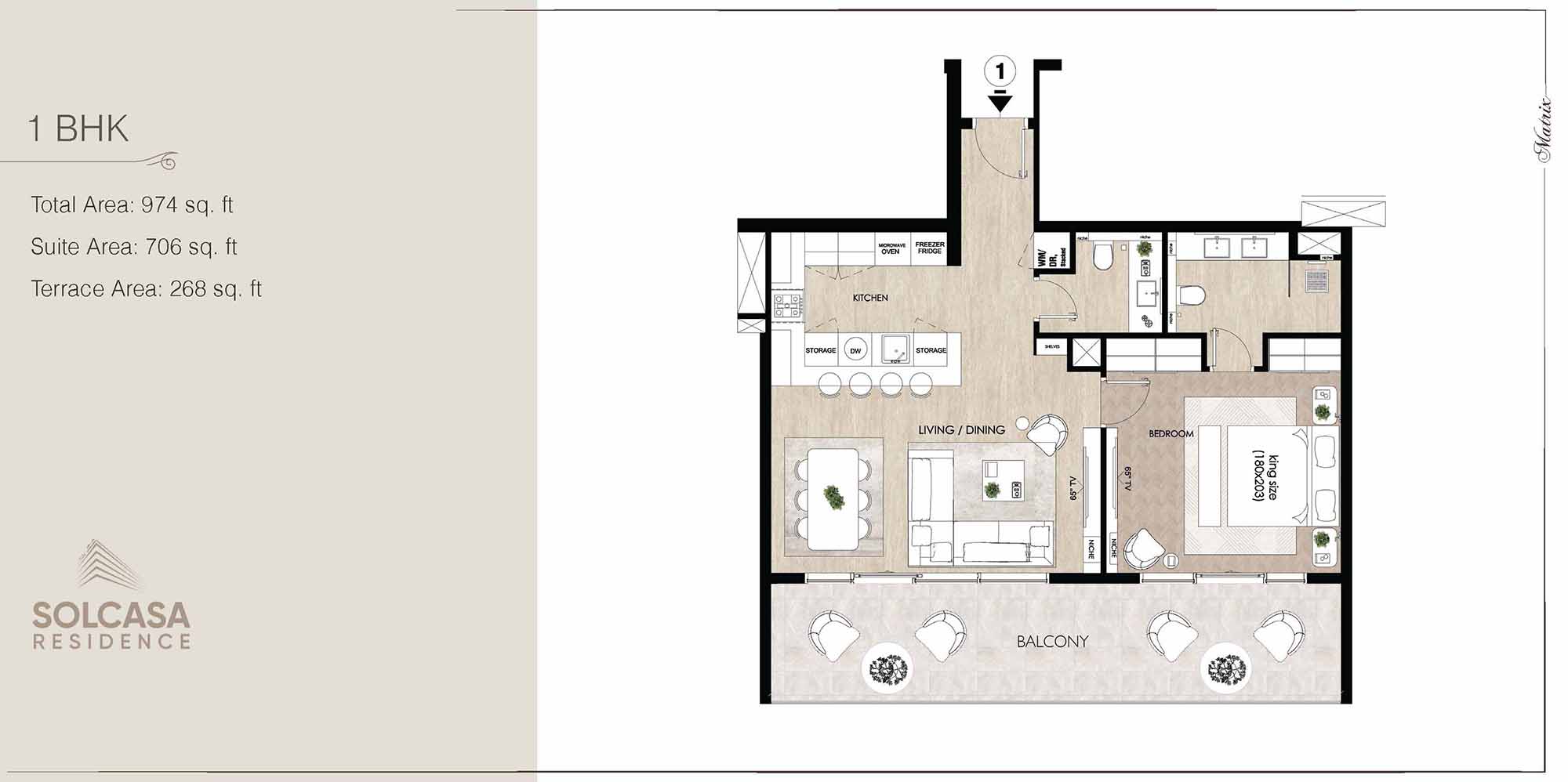 Solcasa Residence floor plan 2