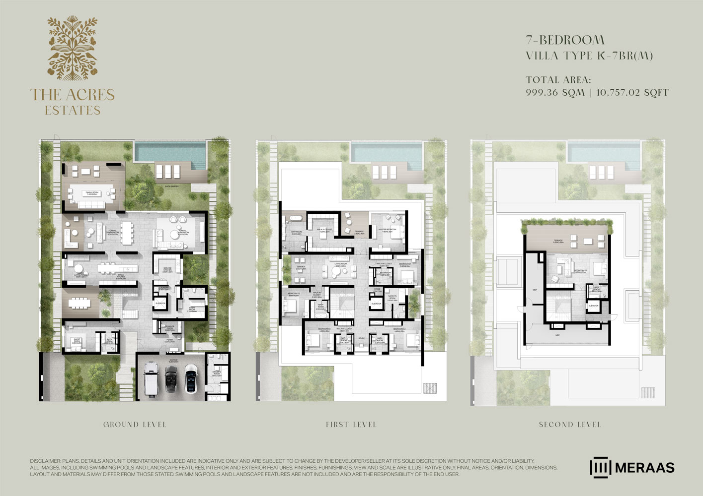 The Acres Estates by Meraas floor plan 3