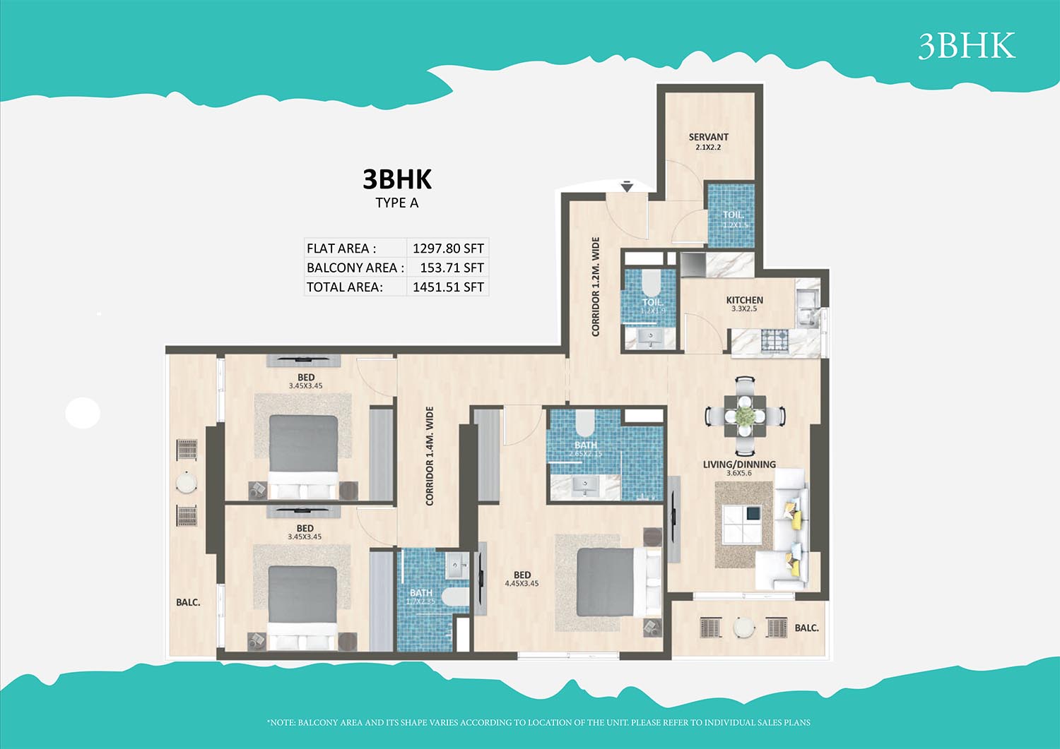 Time 3 at DLRC floor plan 5
