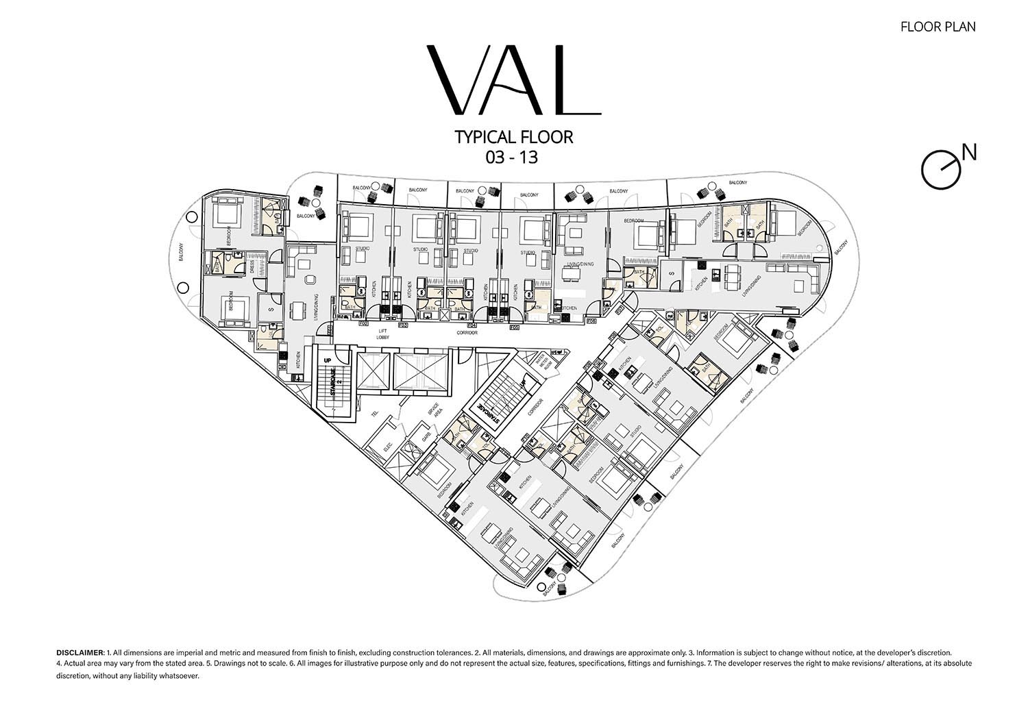 Val by Kasco floor plan 3