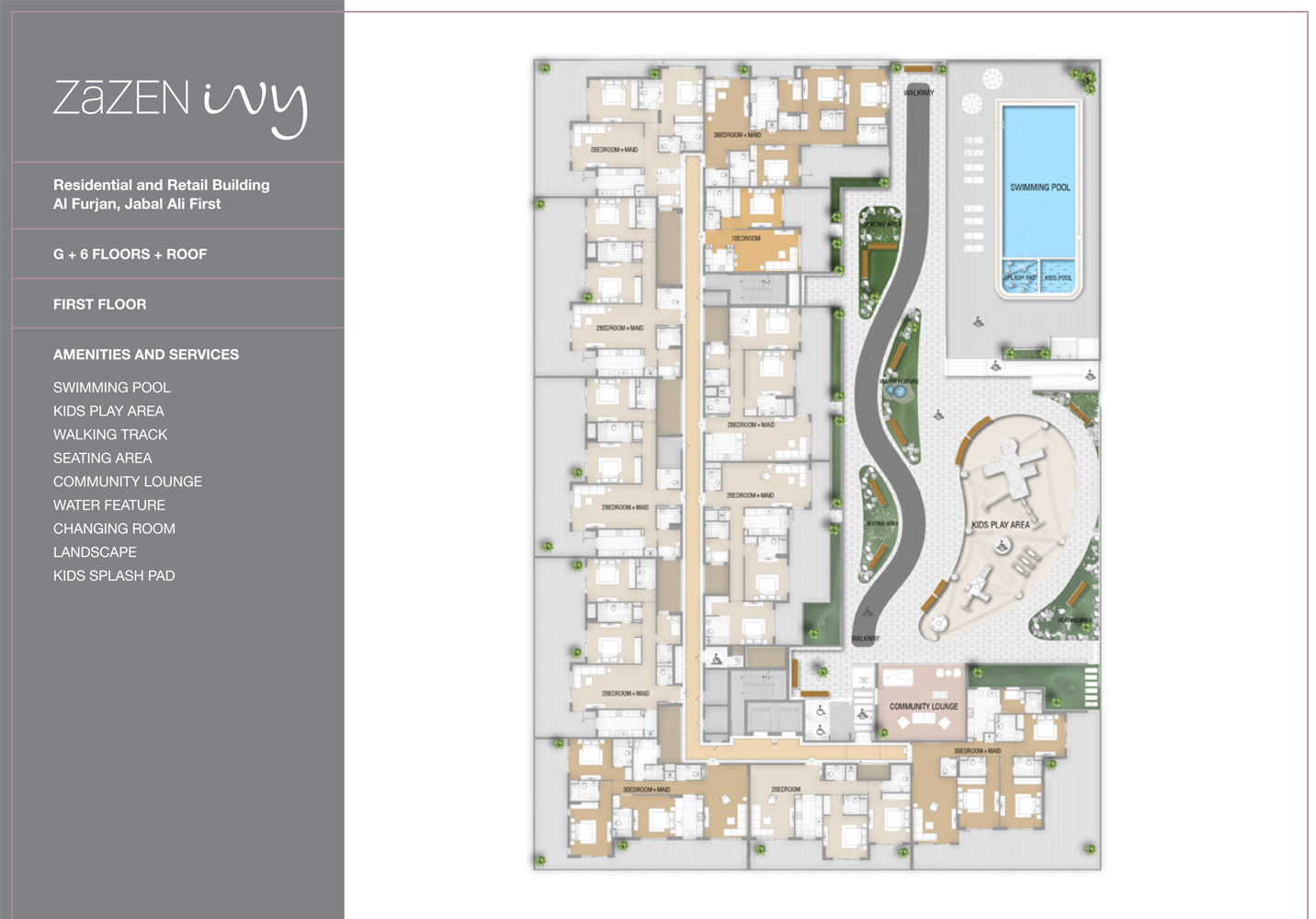 Zazen Ivy at Al Furjan floor plan 2