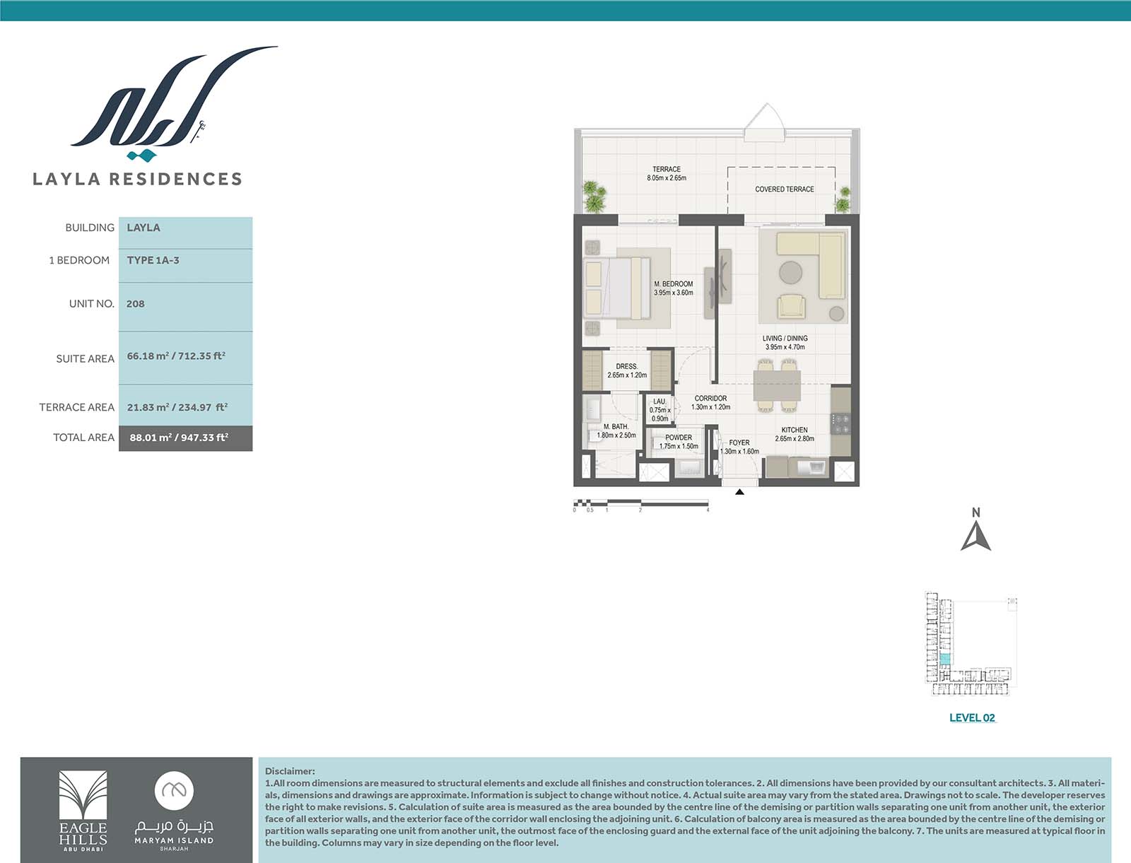 Layla Residences floor plan 1