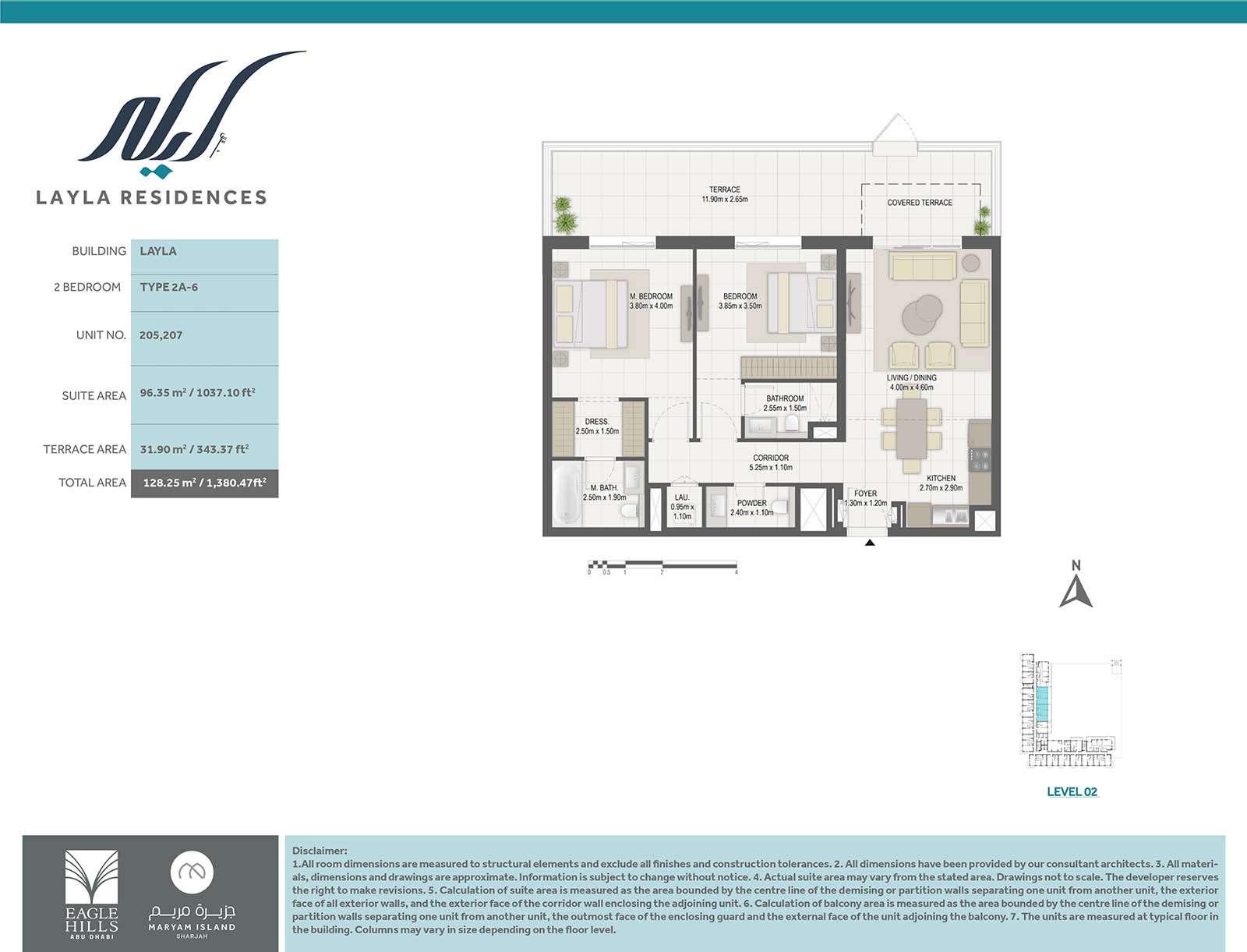 Layla Residences floor plan 2